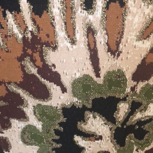 Valentino patterned fit and flare skater dress sz S - Picture 3 of 4